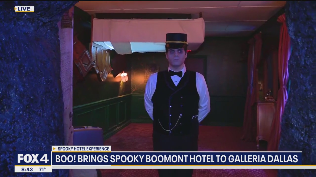 Spooky hotel experience comes to Galleria Dallas