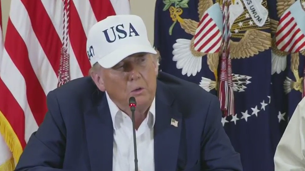 FULL: Trump speaks in Kerr County amid flooding