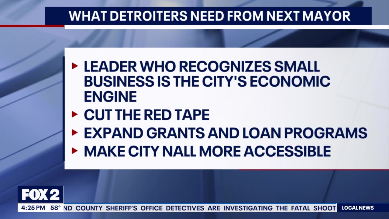 What Detroiters want from the next Mayor ahead of election day