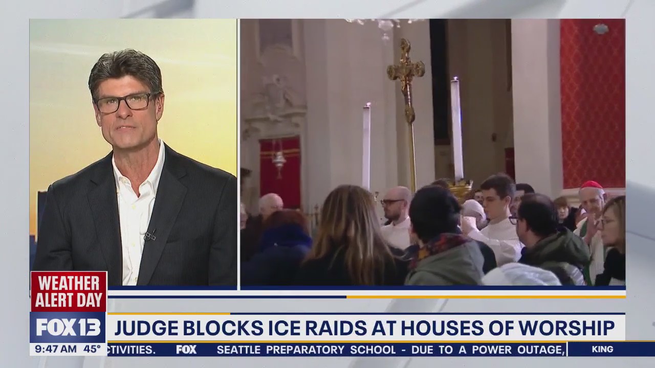 US judge blocks ICE raids at houses of worship