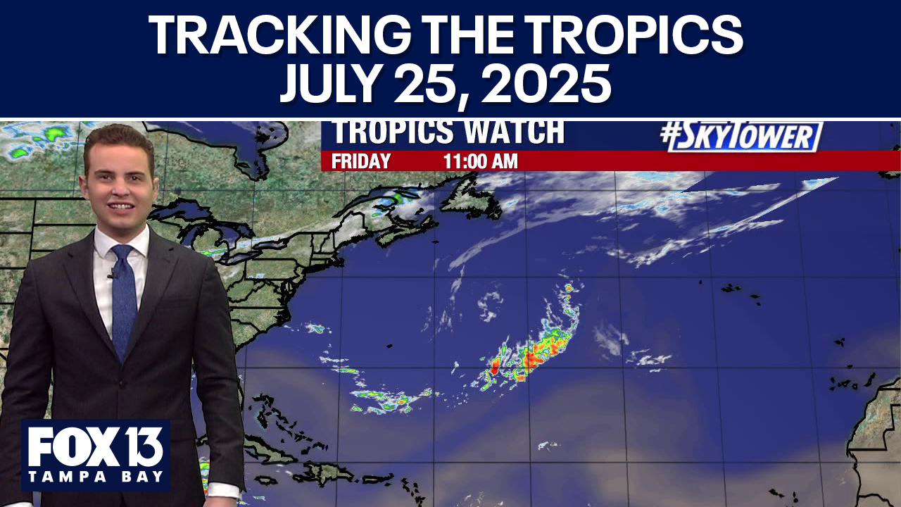 Tracking the Tropics: July 25, 2025
