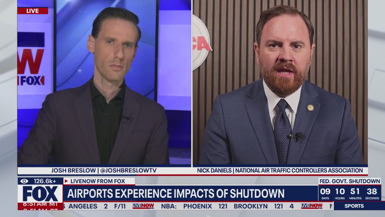 Trump tells air traffic controllers to ‘get back to work’ as government shutdown drags on