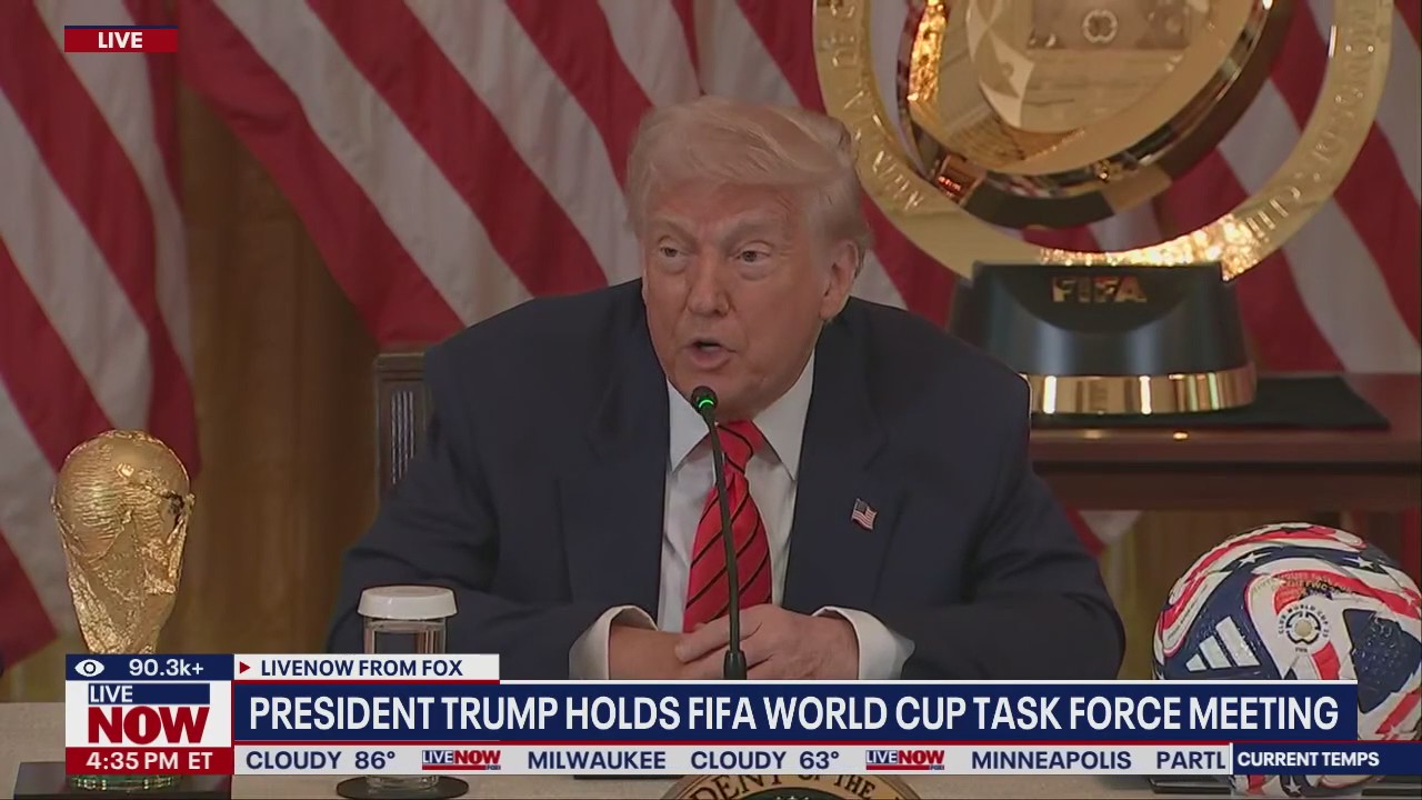 Pres. Trump habla de la Copa Mundial de la FIFA 2026
