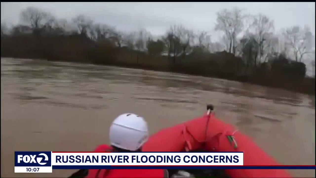 Crews conduct rescue drills on Russian River ahead of more rain