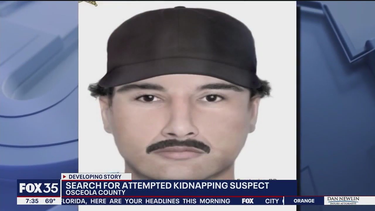 Attempted kidnapping suspect wanted in Osceola County: officials