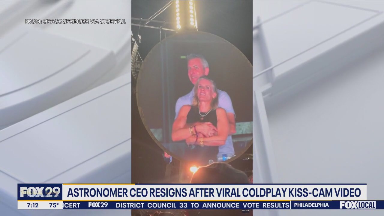 Coldplay kiss cam: CEO resigns in fallout from viral moment
