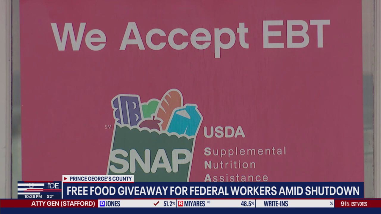 Prince George's County organizes food drive for federal workers