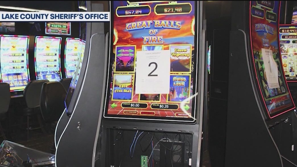 New images inside alleged illegal gambling club