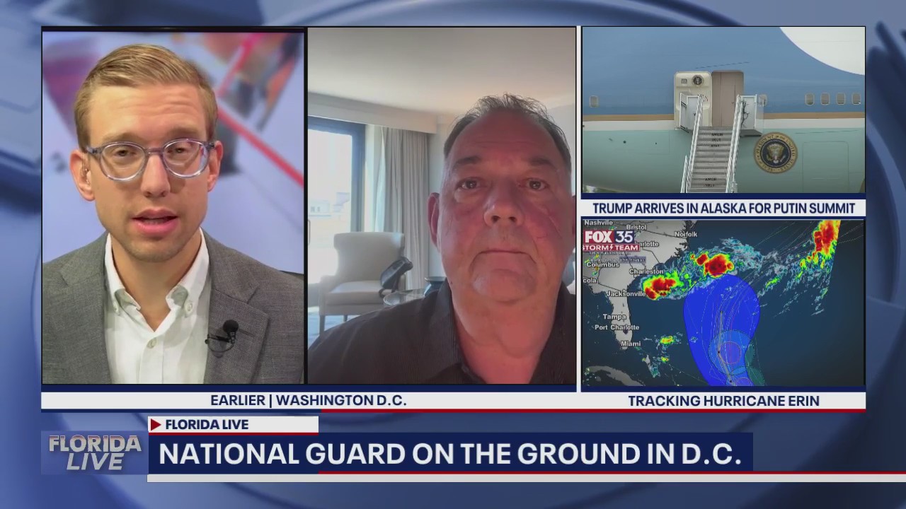 National Guard on the ground in Washington, D.C.