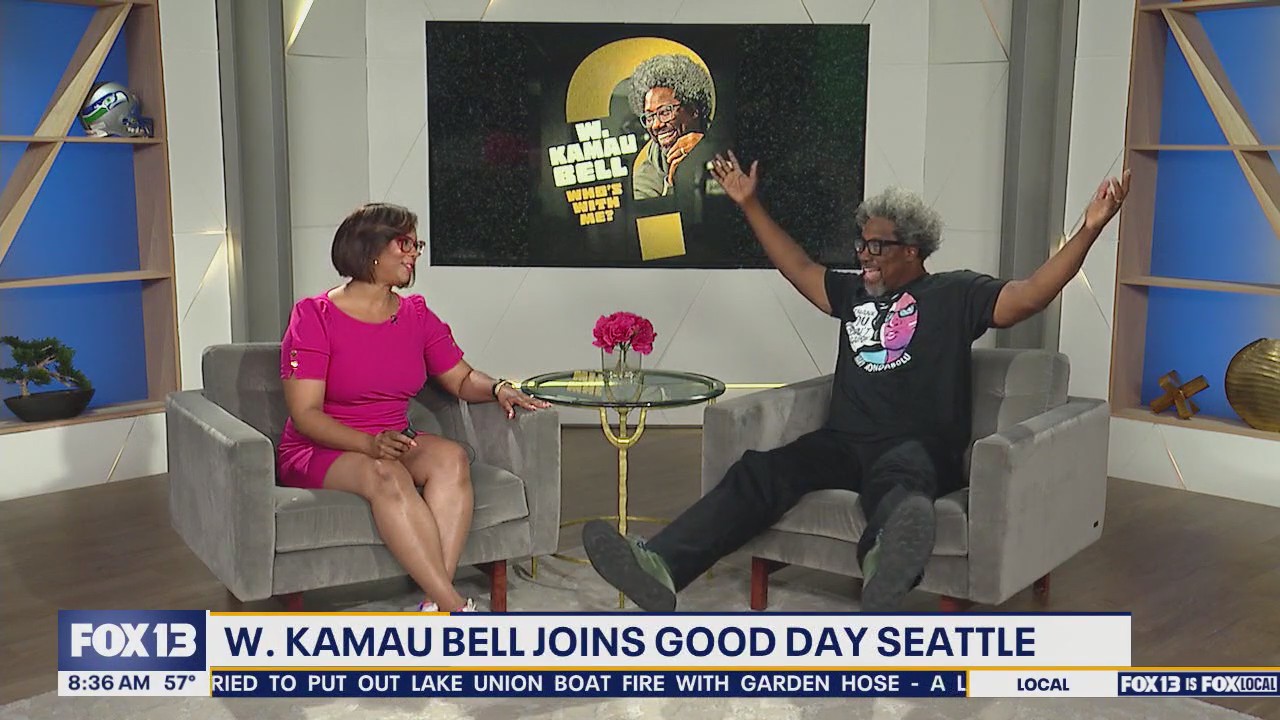 Comedian W. Kamau Bell performing in Seattle tonight