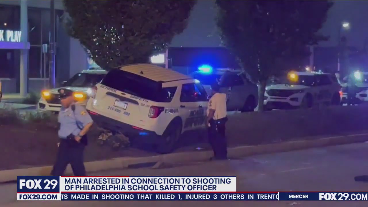 Man arrested in connection with shooting of Philly school safety officer