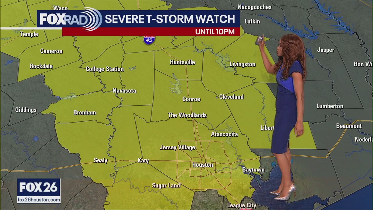 Houston weather update: Thunderstorm Watch