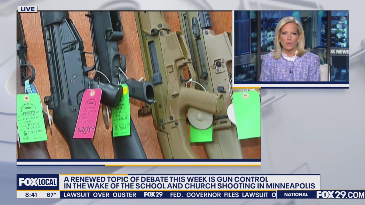 Minneapolis church shooting sparks renewed debate on gun control