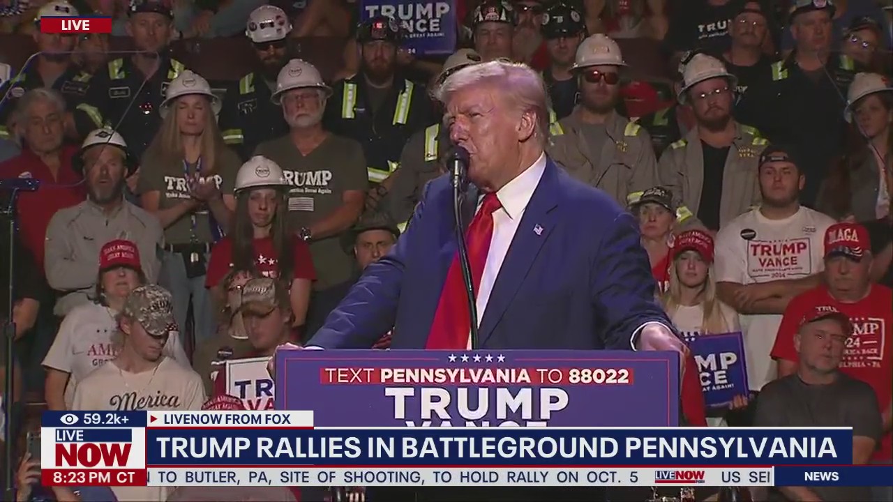 Full speech: Trump holds rally in Pennsylvania
