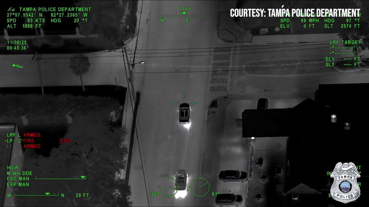 Ybor City crash: Video shows pursuit, moments leading up to crash