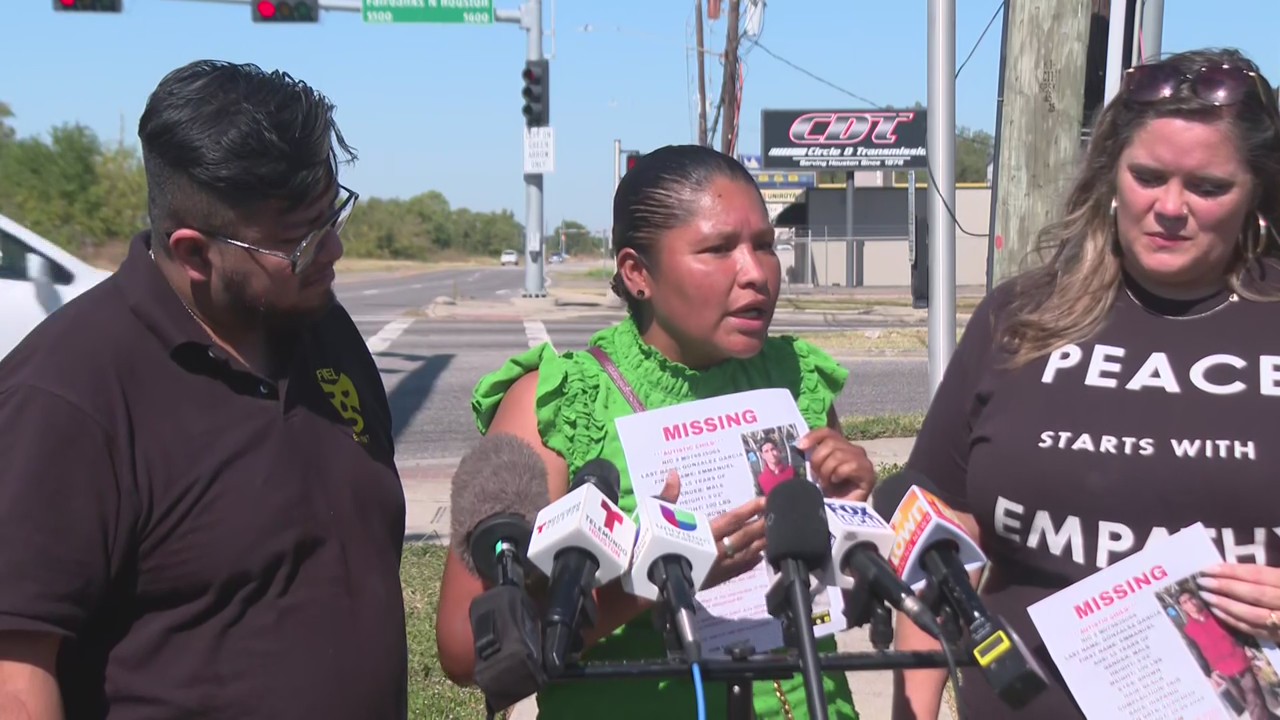 FULL: Mother of missing Emmanuel Gonzalez Garcia pleads for help finding him