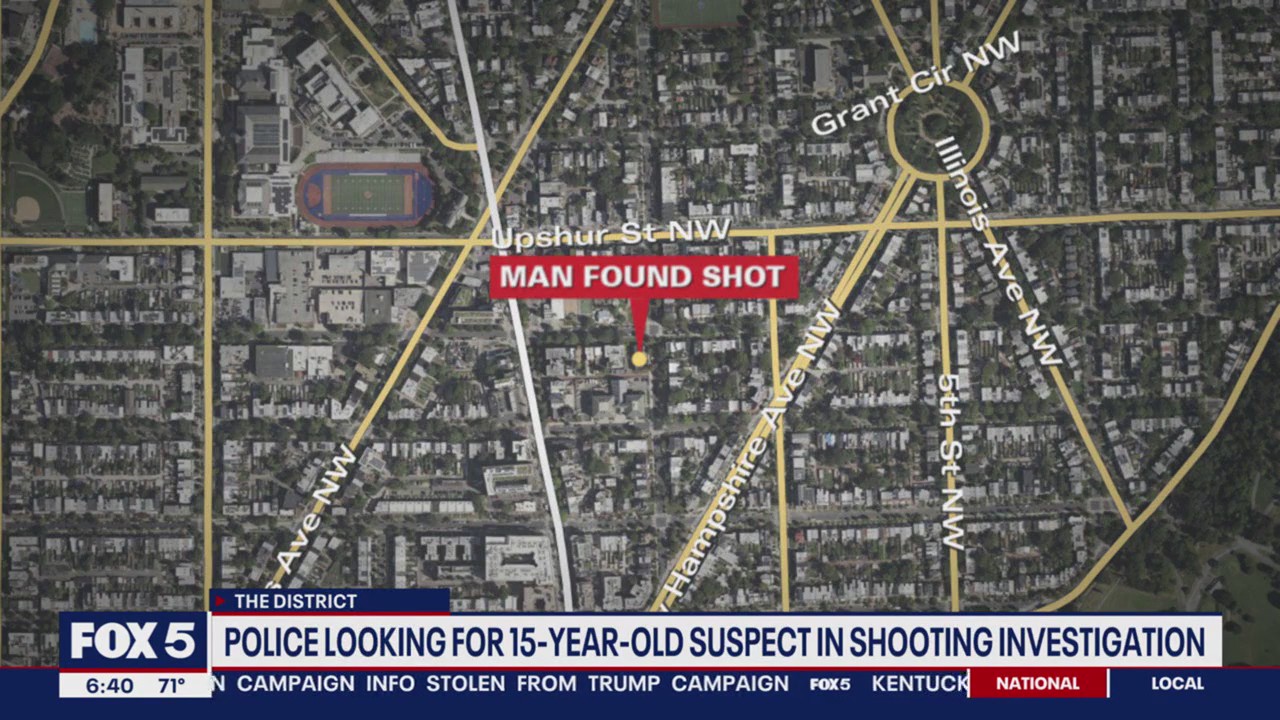 15-year-old boy suspected in shooting that left man injured, police say