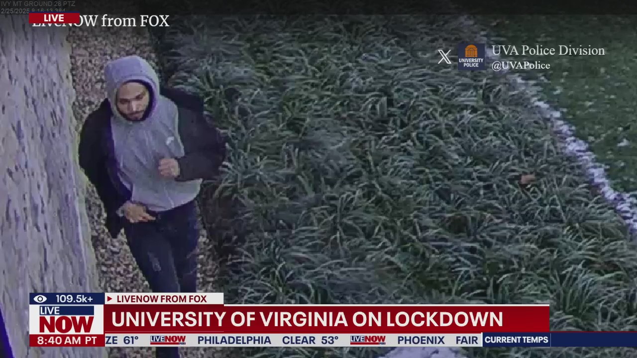 University of Virginia on lockdown