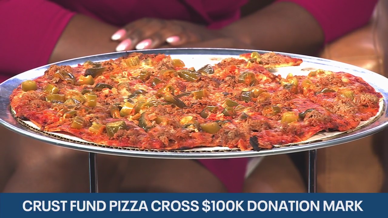 Crust Fund Pizza celebrates $100k raised with a caviar-topped Chicago pie | ChicagoNOW