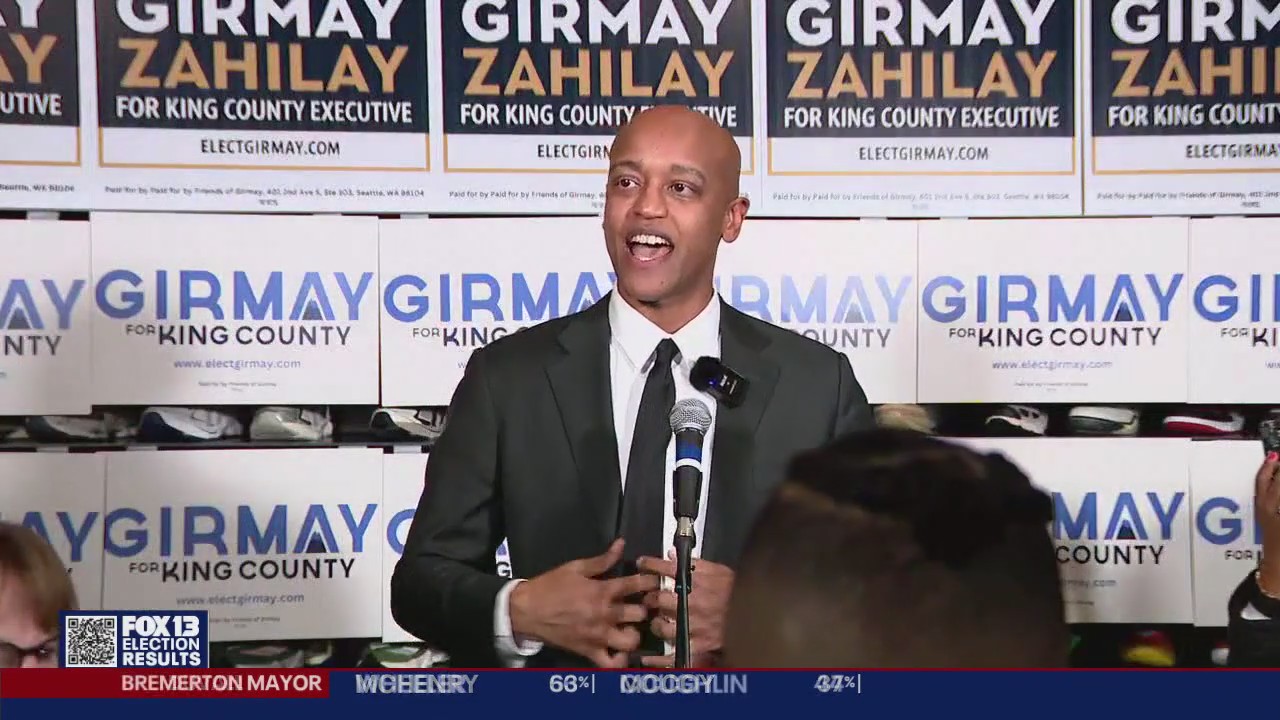 Girmay Zahilay ahead in King County Executive race