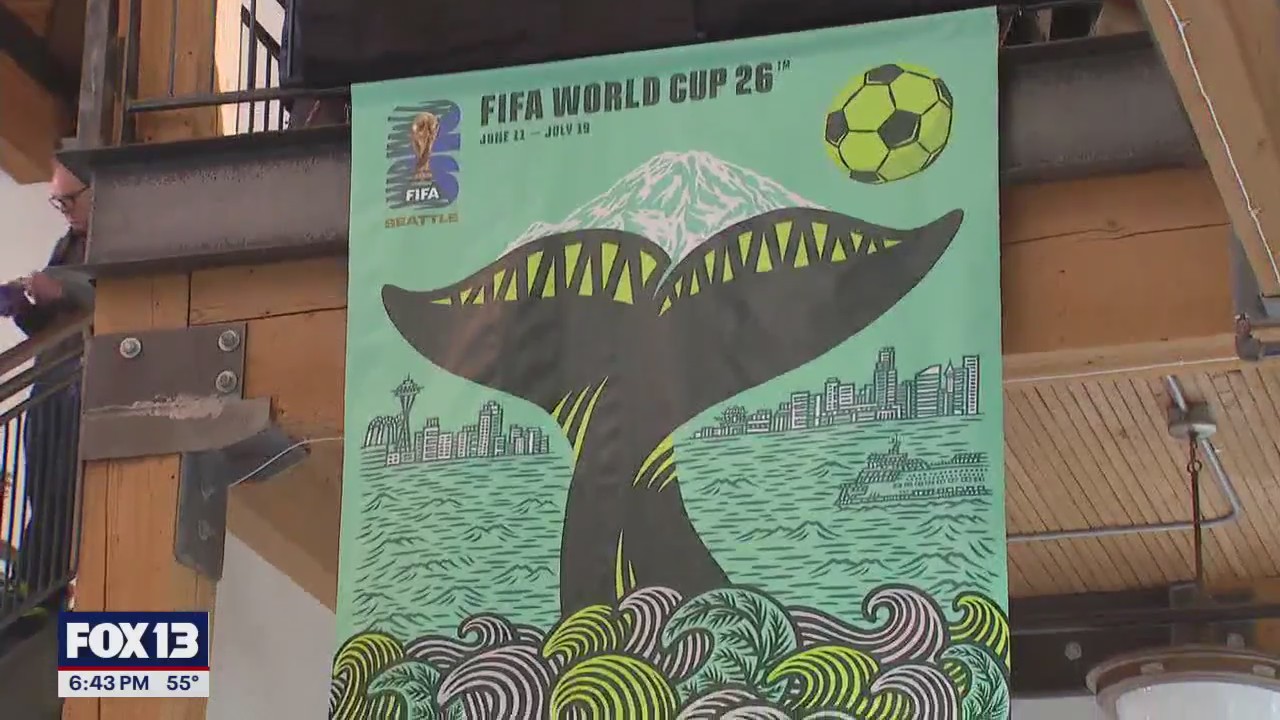Seattle FIFA host city poster unveiled