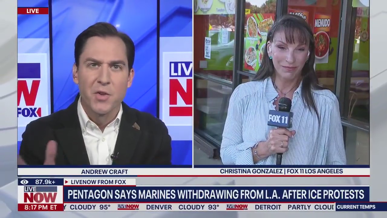 Pentagon withdraws 700 Marines from Los Angeles