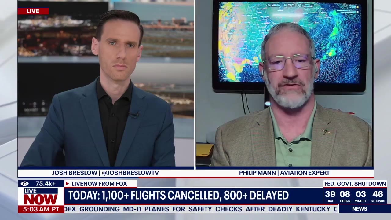 Odpovedi letov zaradi zaustavitve vlade bi lahko ogrozile dobavno verigo in praznične dostave