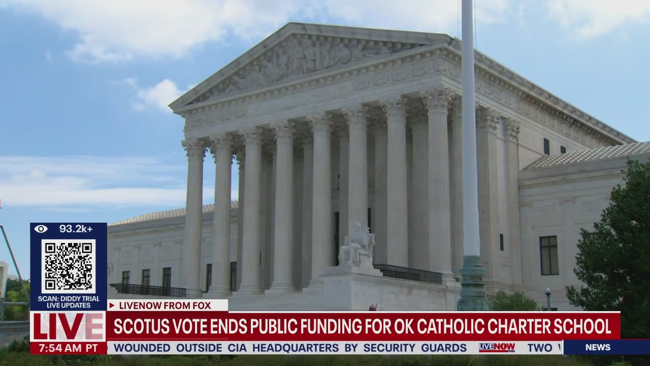 SCOTUS vote ends public funding for OK Catholic charter