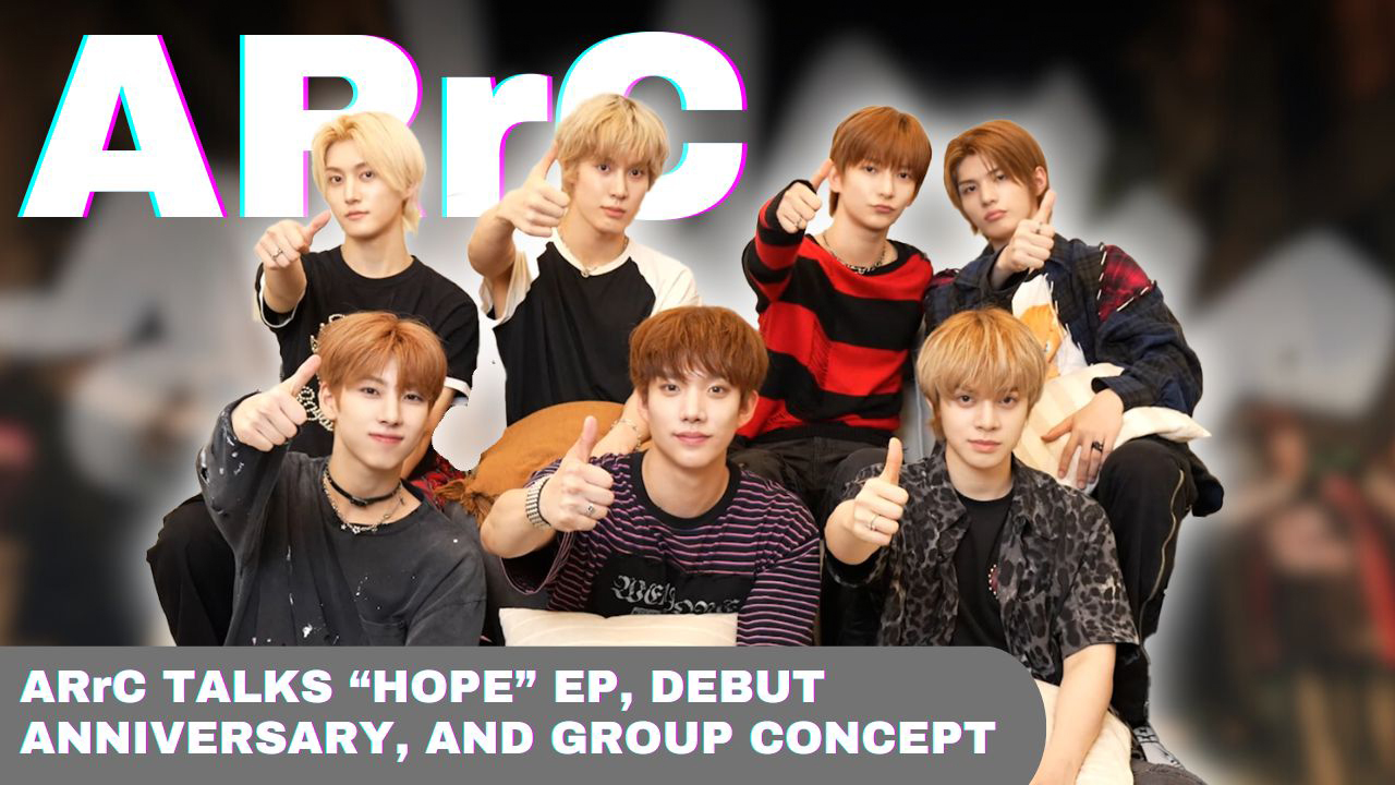 ARrC’s new EP “HOPE" blends nostalgic R&B with K-Pop flair