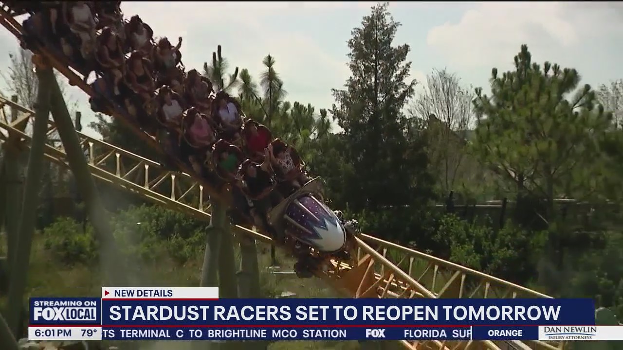 Stardust Racers at Epic Universe set to reopen