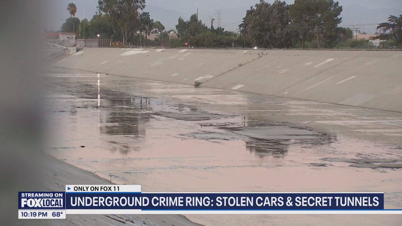 Underground crime ring: Stolen cars in secret tunnels | FOX 11 Los Angeles