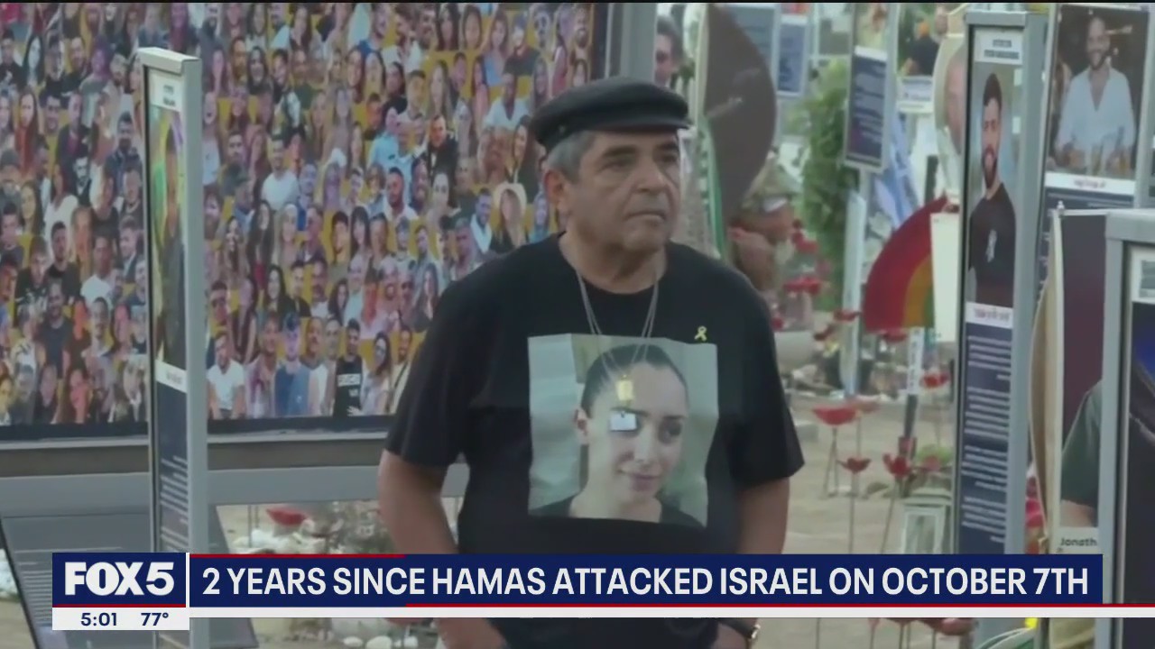 2 year anniversary of Hamas attacking Israel on Oct. 7
