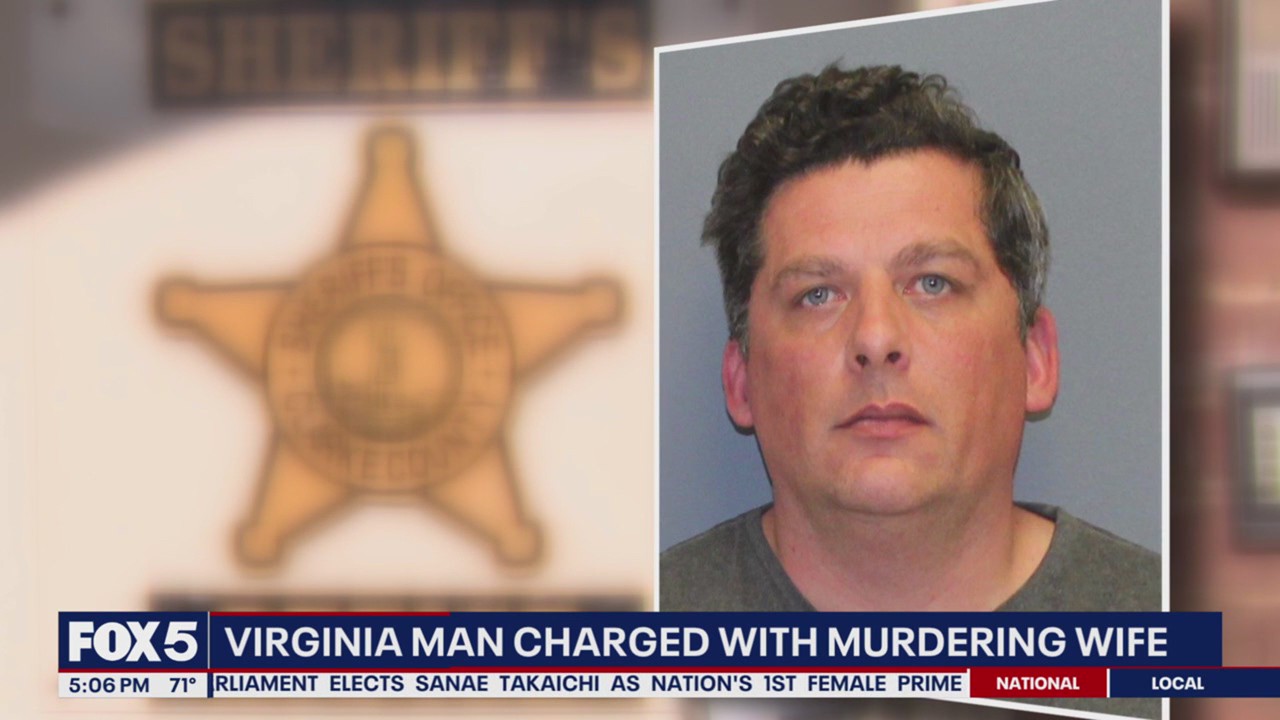 Virginia man charged in 2024 murder of wife