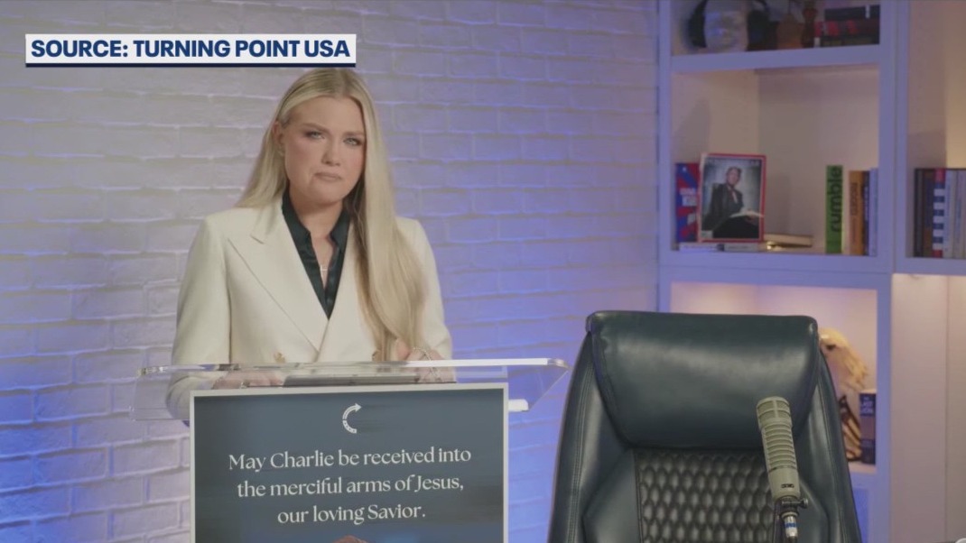 Erika Kirks delivers fist remarks on husband Charlie Kirk's death