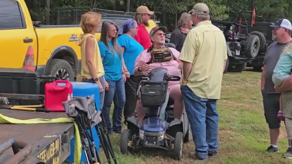 Georgia off-roaders show support for man with MSA-C