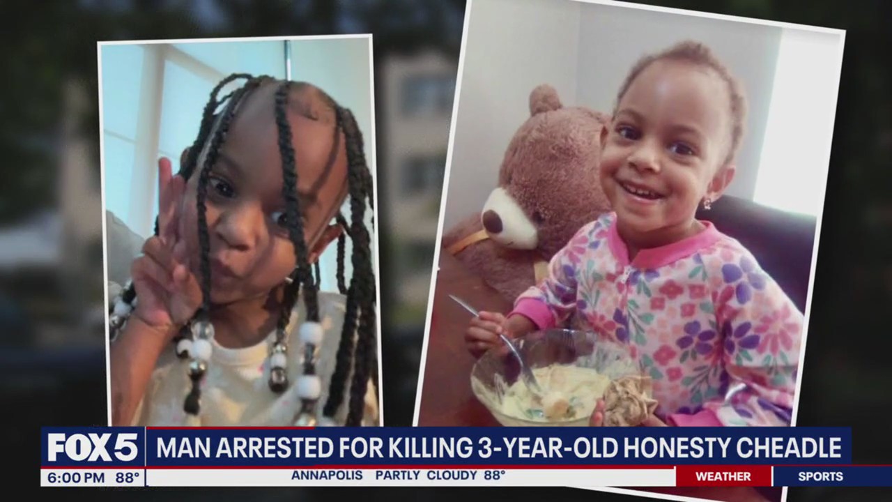 DC police arrest suspect in murder of 3-year-old girl