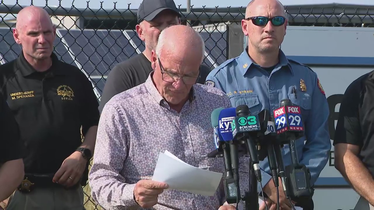 Officials provide update on warehouse collapse in Bridgeton