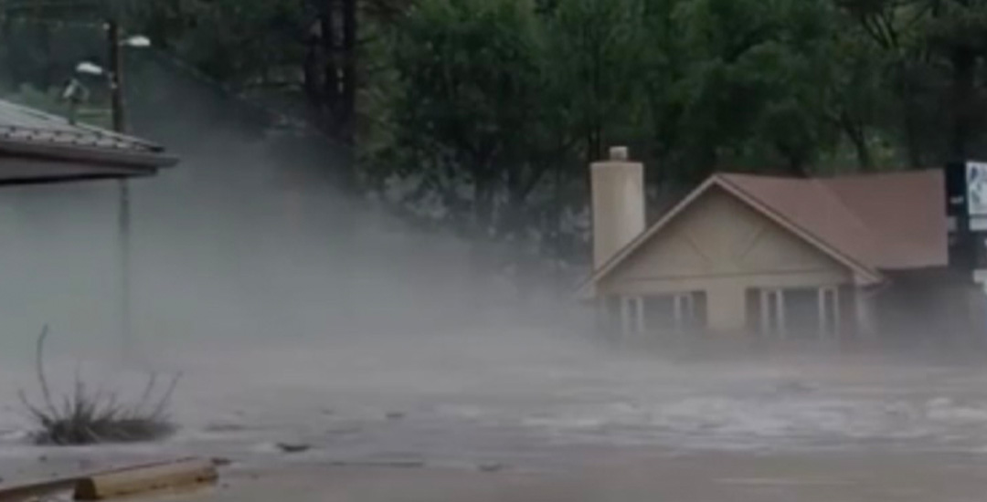 Flash flooding hits Ruidoso, New Mexico, as town recovers from wildfire damage