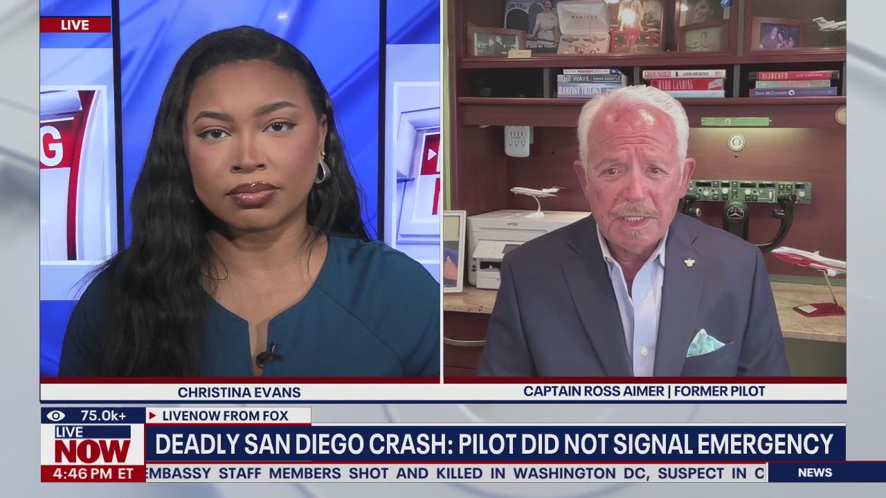 San Diego jet crash: Pilot did not signal emergency