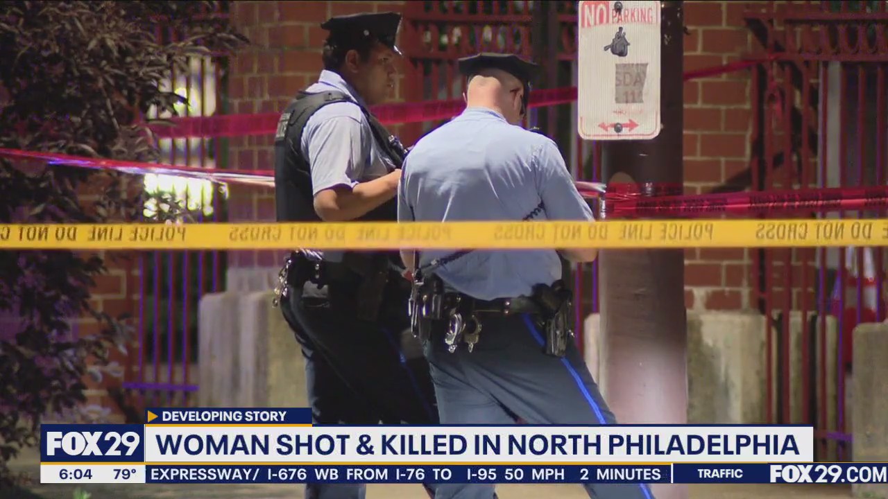 Woman shot to death in front of North Philadelphia church: police