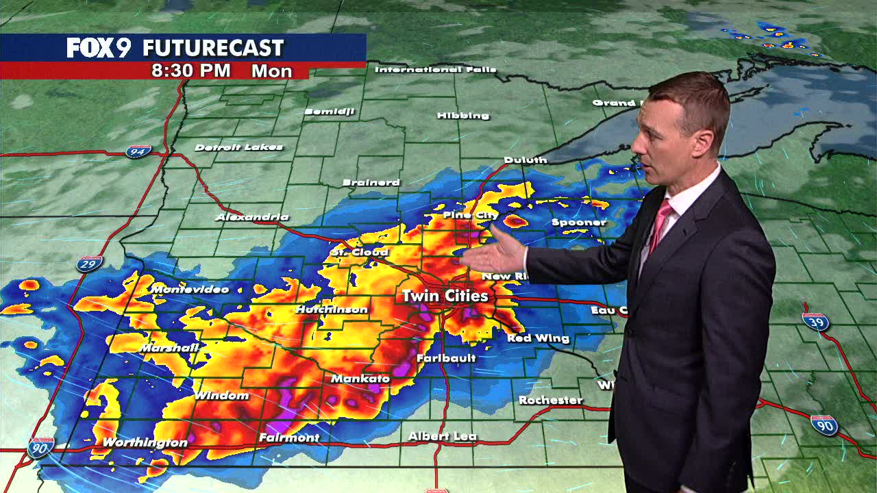 MN Weather: cálido antes de las tormentas del día tardío el lunes
