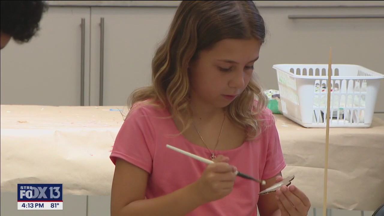 Children showcase their art at Art Center Sarasota's summer camps