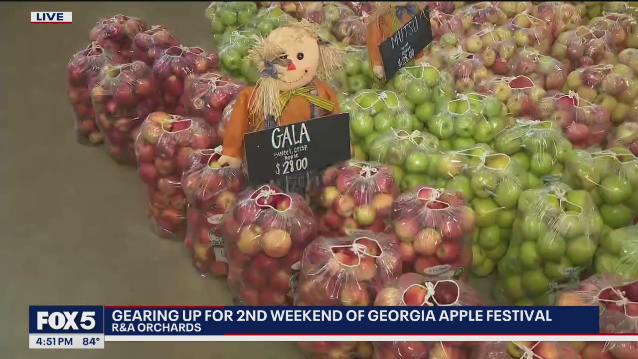 Apples, Apples, and More Apples! R&A Orchards Welcomes the Georgia Apple Festival