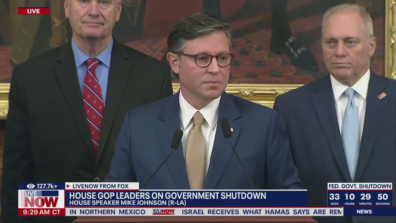 House Republicans on shutdown day 34