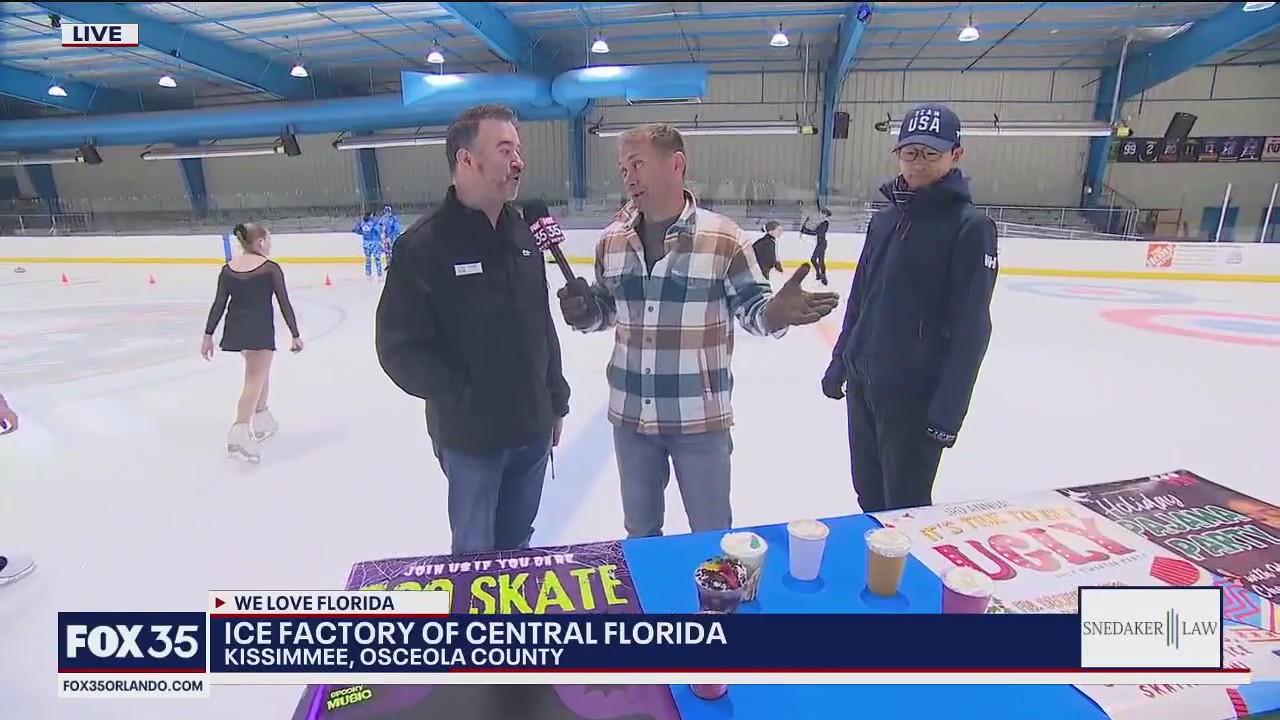 Skating Fun at Ice Factory of Central Florida