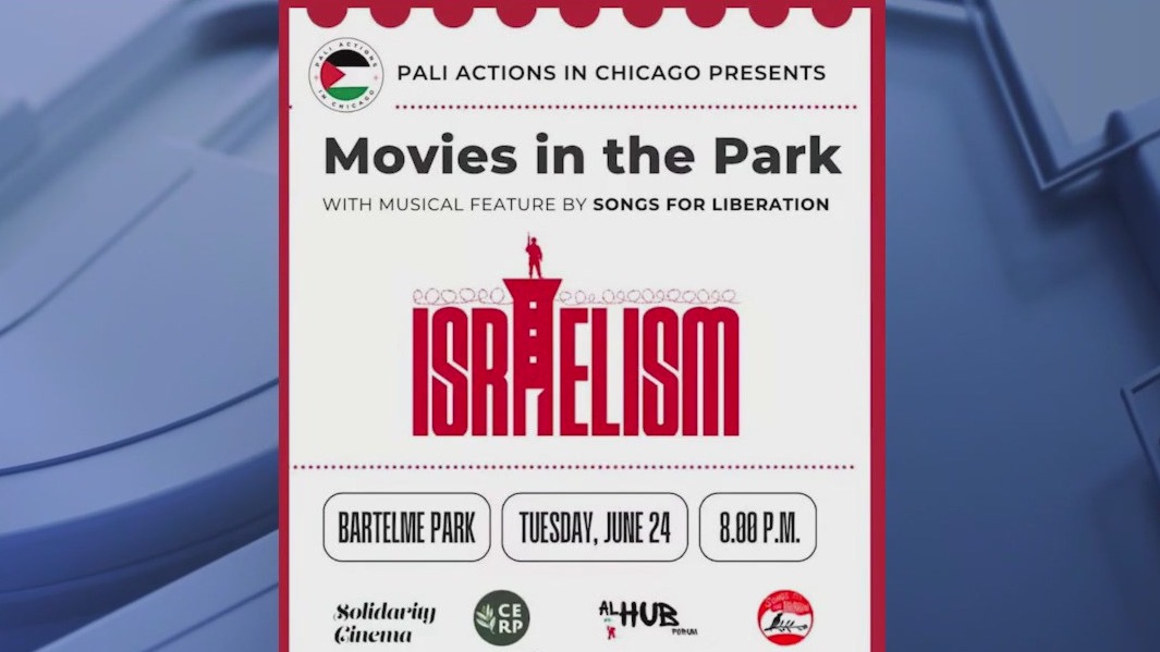 Pro-Palestinian film in Chicago's Movies in the Park series sparks controversy