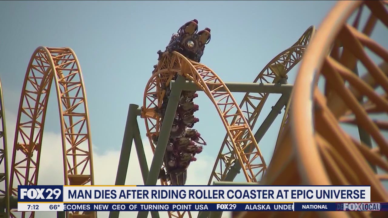 Man dies after riding roller coaster at Epic Universe