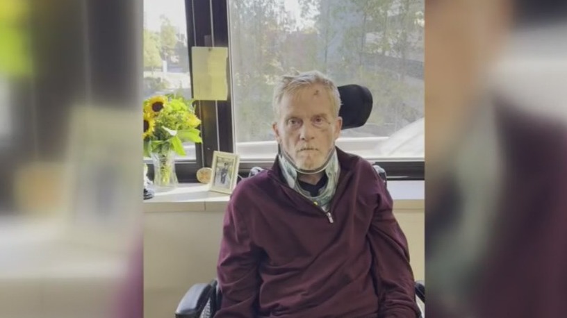 Man critically injured while riding his bicycle