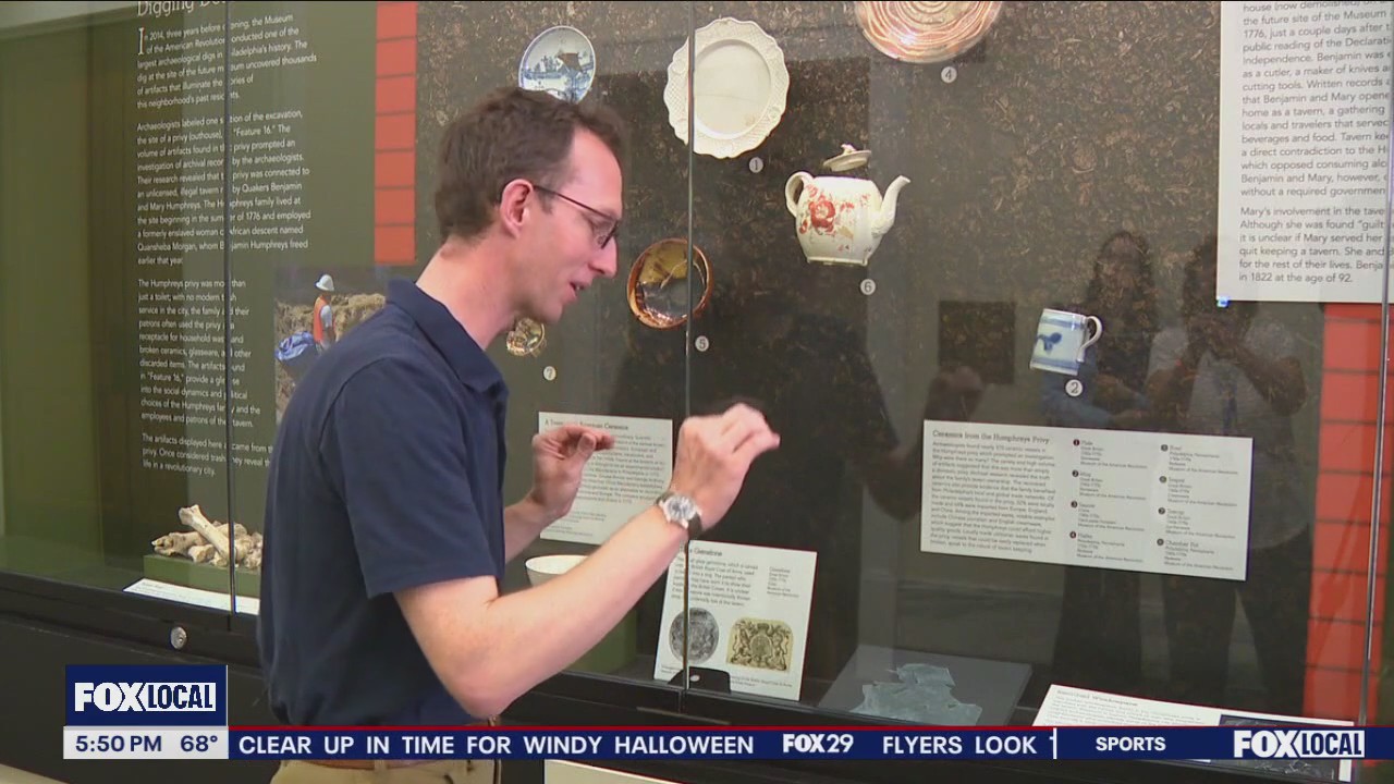 Museum of the American Revolution: Thousands of artifacts discovered by archaeologists