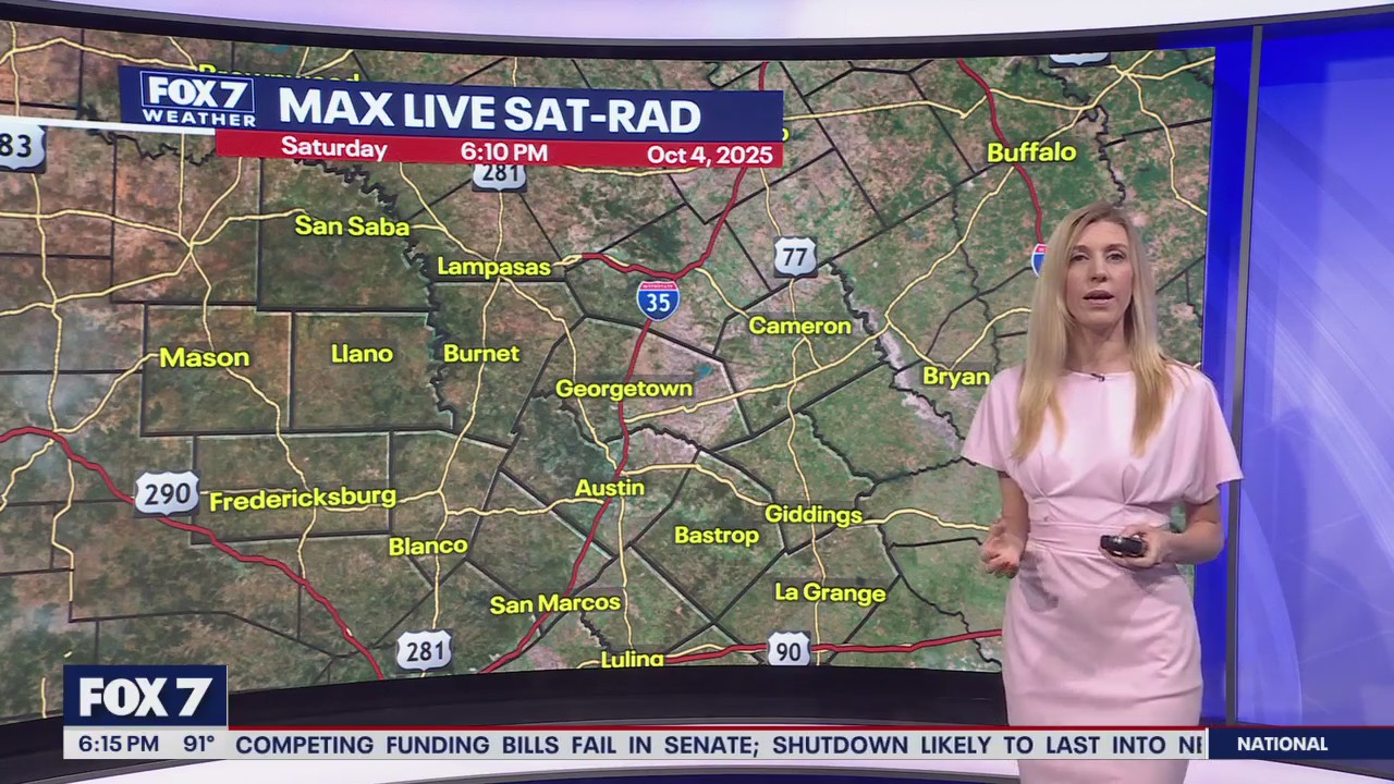 Austin weather: Oct. 4 evening forecast